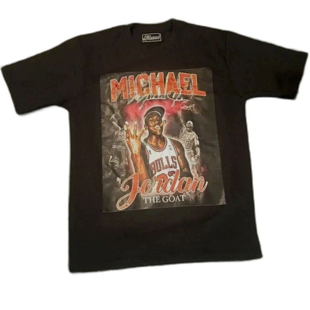Classic Michael Jordan "The Goat" Vintage T-Shirt